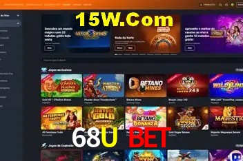 Slots com jackpots e giros grátis na 68U Bet